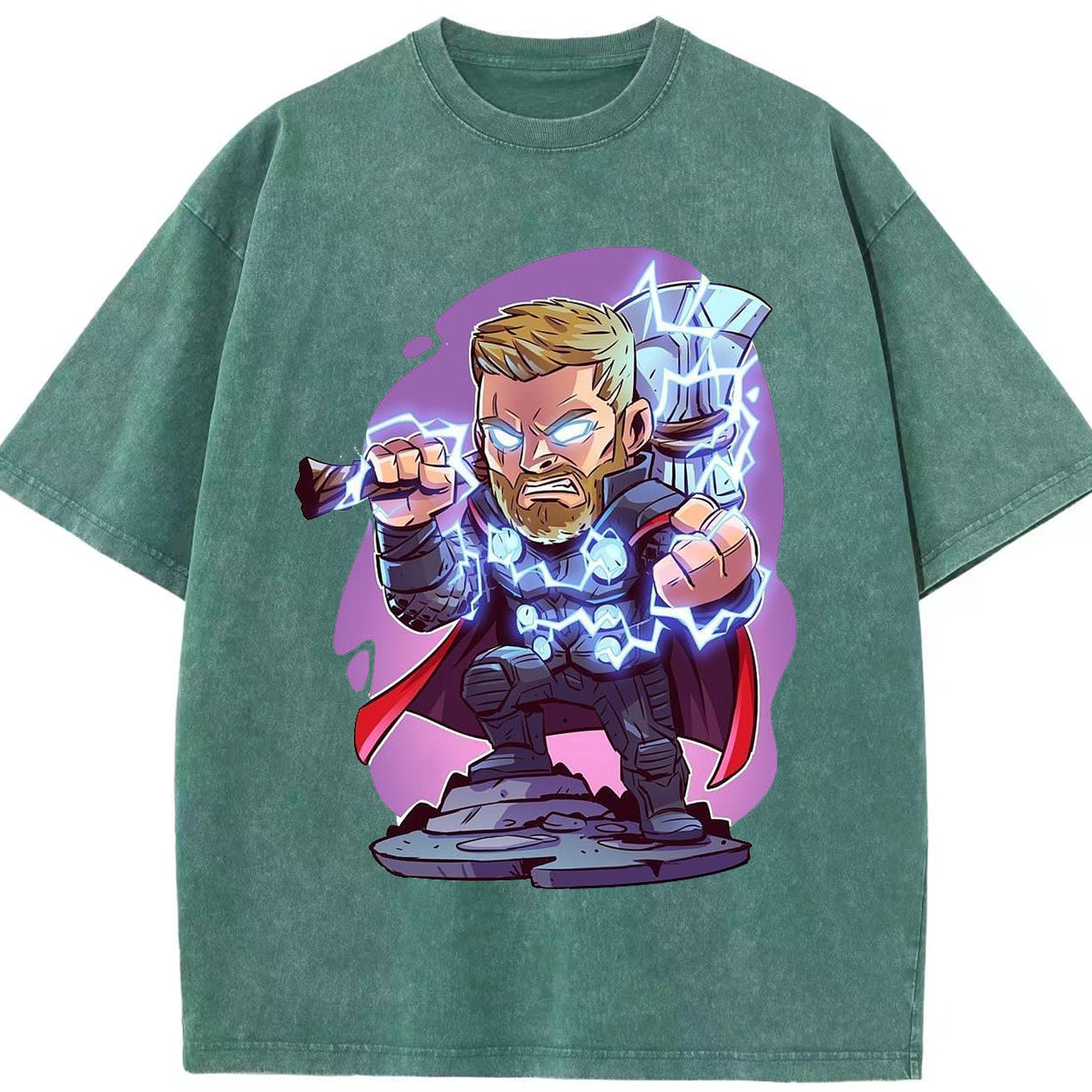 （画像用） アベンジャーズ The Avengers 綿100% ヴィンテージ風 半袖Tシャツ（フロントプリント）
